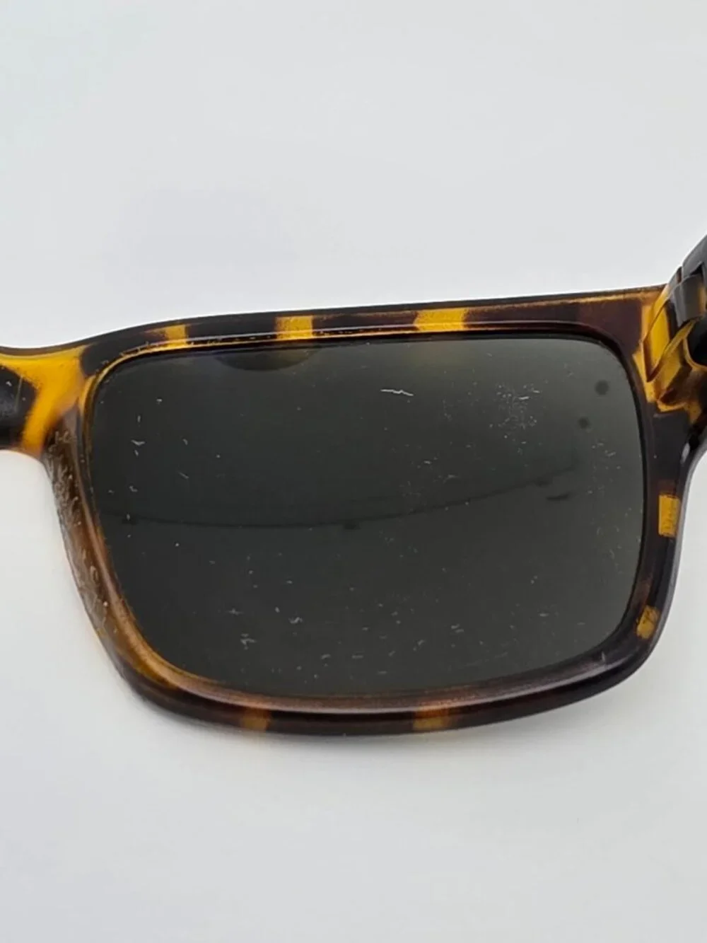 Madson of America Classico Tortoise Black Frame Polarized Grey Lens Sunglasses